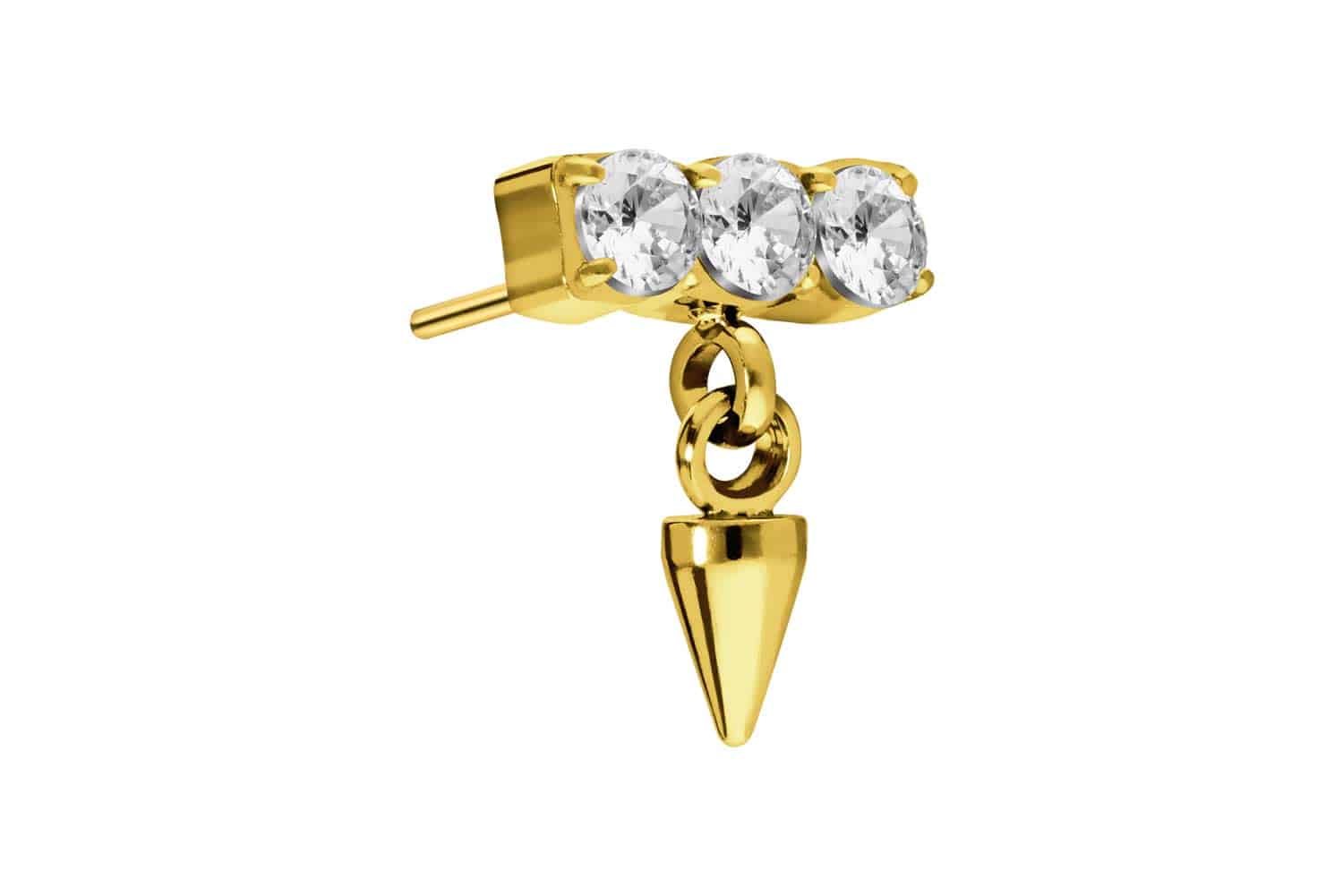Titan Aufsatz mit Push Pin KRISTALLBALKEN + SPITZE ++SALE++